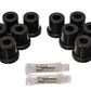 Energy Suspension 81-89 Toyota FJ40/FJ60 Landcruiser 2/4WD Blk Front & Rear Leaf Spring Bushing Set