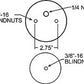 Firestone Ride-Rite Replacement Bellow 110/70 264mm (For Kit PN 2377 / 2320 / 2379) (W217609000)