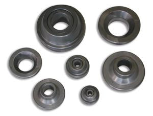 SPC Metal Working Die Assortment 5 Pc FLARED HOLE DIE SET