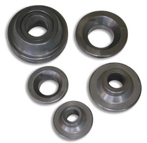 SPC Metal Working Die Assortment 3 Pc FLARED HOLE DIE SET