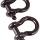 Rugged Ridge 3/4in Black D-Shackles