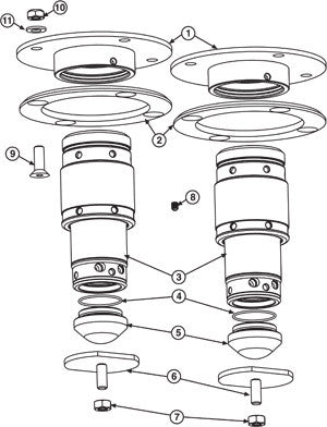 SPC Suspension Off Road Modificati TOYOTA 4RUNNER REAR