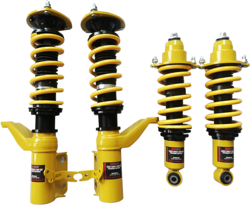 BLOX Racing 02-05 Rsx/01-05 Civic- Non-Adjustable Damping Street Series II Coilovers