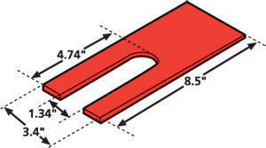 SPC Alignment Shim PETERBILT PINION SHIM 2.0°(PR)