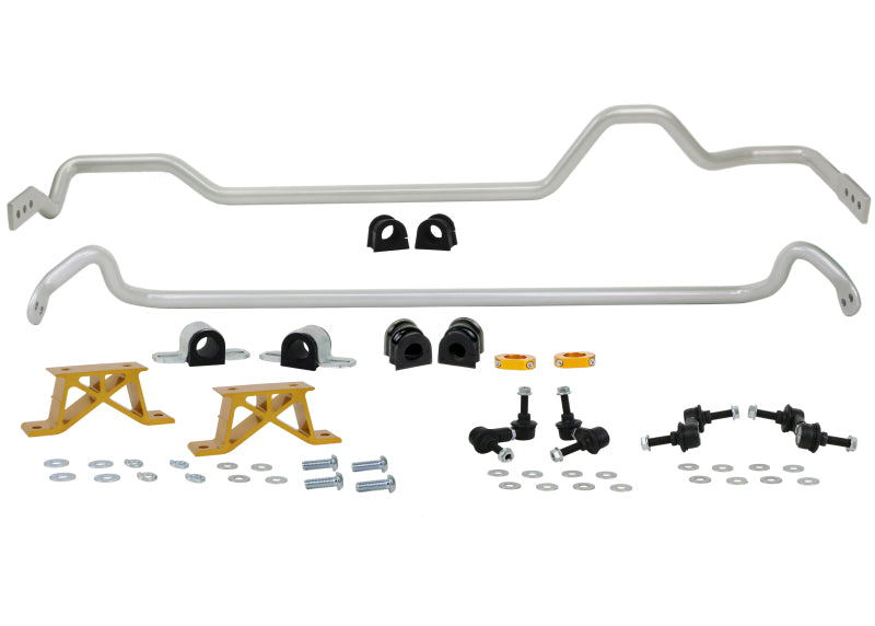 Whiteline 04-06 Subaru Impreza STI USDM Front & Rear Sway Bar Kit 24mm w/Mounts