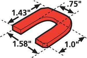 SPC Alignment Shim VANHOOL SHIMS 1/16" (6)