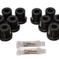 Energy Suspension 81-89 Toyota FJ40/FJ60 Landcruiser 2/4WD Blk Front & Rear Leaf Spring Bushing Set