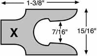 SPC Alignment Shim CAS/CAMB SHIMS 1/16 (50)