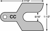 SPC Alignment Shim CAS/CAMB SHIMS 3/16 (25)