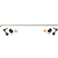 Whiteline 10/89-12/97 Mazda Miata/MX5 Front 24mm Heavy Duty Adjustable Blade Swaybar