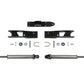 Fabtech 20-21 GM 2500HD/3500HD 4WD Dual HD Dirt Logic Steering Stabilizer