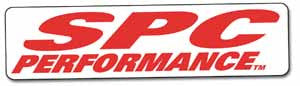 SPC Exterior Decal RED ON WHITE SPC DECAL