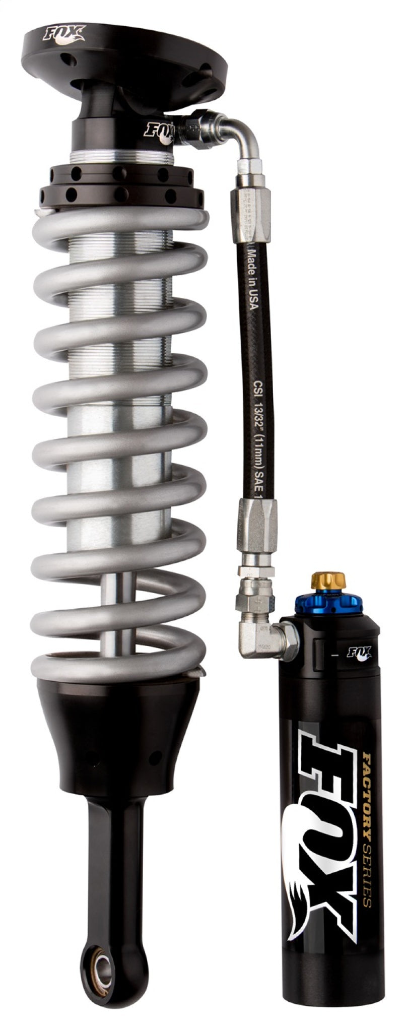 Fox 07+ Chevy 1500 2.5 Factory Series 4.4in. Remote Res. Coilover Set w/DSC Adjuster / 0-2in. Lift