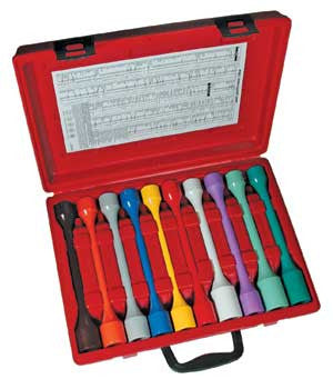 SPC Torque Wrench 10 PIECE TORQUE STIX SET