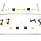 Whiteline 08-10 Subaru WRX Front And Rear Sway Bar Kit 22mm
