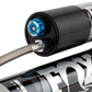 Fox 2017+ Ford Super Duty 2.0 Perf Series 12.1in. Smooth Body IFP Rear Shock / 0-1in. Lift w/ CD Adj