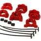 Energy Suspension 92-00 Honda Civic (Except 99-00 Si) / 93-97 Del Sol Red Motor Mount Inserts (Manua