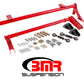 BMR 05-14 S197 Mustang Rear Bolt-On Hollow 35mm Xtreme Anti-Roll Bar Kit (Delrin) - Red