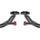 BMR Suspension 05-14 Ford Mustang Lower A-Arms - Black Hammertone - Non-Adjustable