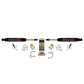 Skyjacker 2018 Jeep Wrangler JL - Black Dual Steering Damper Kit