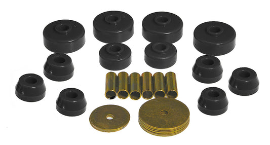 Prothane 79-88 Toyota Truck 4wd Body Mount Kit - Black