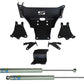 Superlift 05-23 F-250/350 4WD Dual Steering Stabilizer Kit w/ Bilstein Shocks - No Lift Required