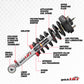Rancho 07-13 Chevrolet Avalanche Front Quick Lift Loaded