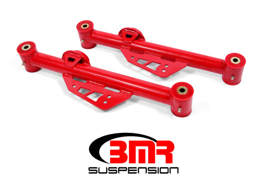 BMR 79-98 Fox Mustang Non-Adj. Lower Control Arms (Polyurethane) - Red