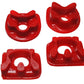 Energy Suspension 92-01 Honda Red Motor Mount Inserts (Manual Transmission) (2 Torque Positions)