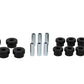Whiteline Plus 88-00 Honda Civic / 88-9/95 CRX Rear Control Arm - Lower Inner & Outer Bushing Kit