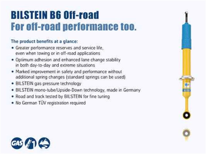 Bilstein 4600 Series 11-14 Jeep Grand Cherokee Front 46mm Monotube Shock Absorber