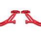 BMR 10-14 Ford Mustang / Shelby GT500 Non-Adj. Lower A-Arms (Poly/Delrin) - Red