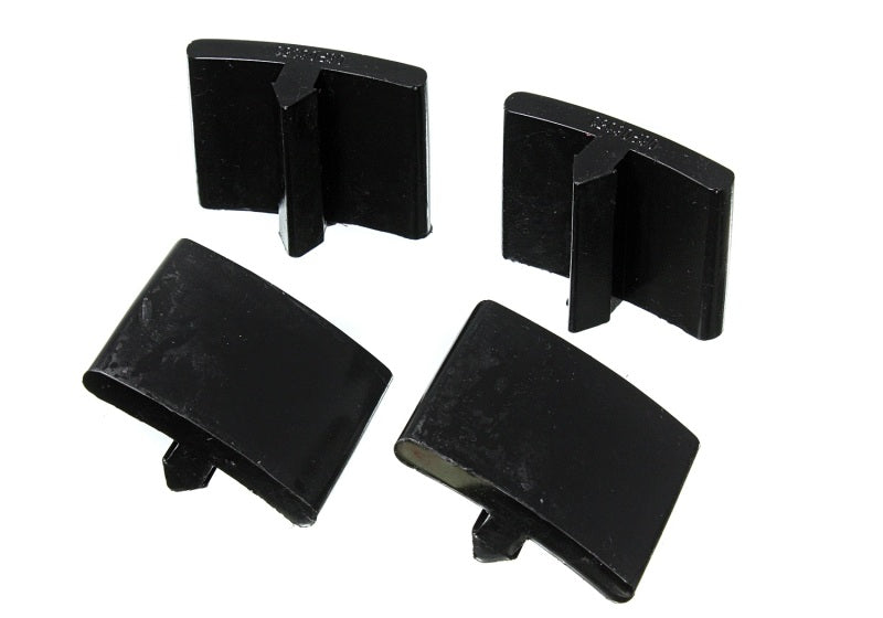 Energy Suspension 2005-07 Ford F-250/F-350 SD 2/4WD Rear Axle Bump Stop Set - Black